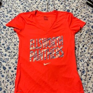 Nike shirt orange
